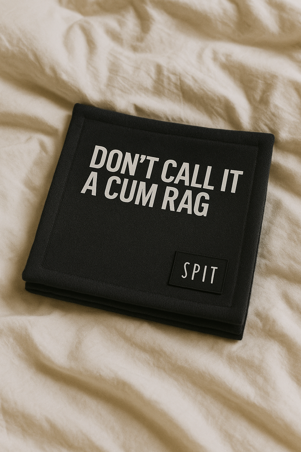 SPIT RAW – “Don't Call it a Cum Rag” Towel