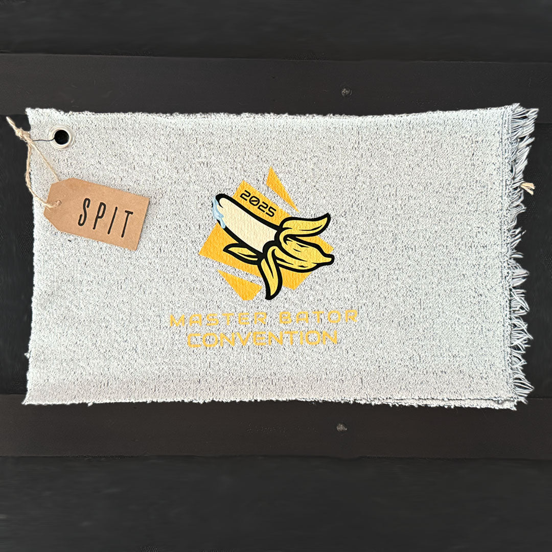 MBC 2025 COMMEMORATIVE 8X13” DELUXE BATE RAG - WORLD’S LARGEST BUKKAKE ‘25 EDITION