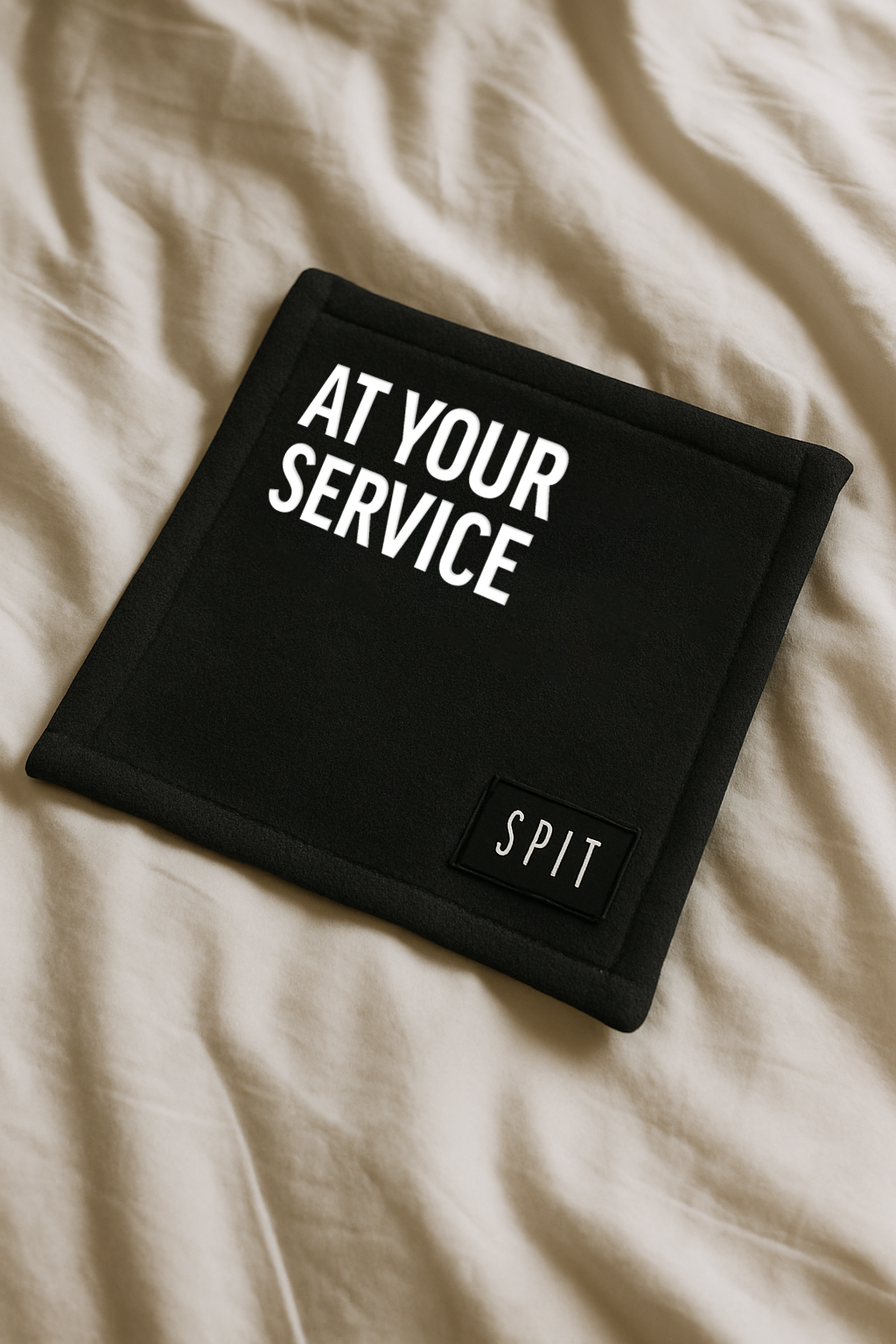 SPIT RAW – “At Your Service” Towel