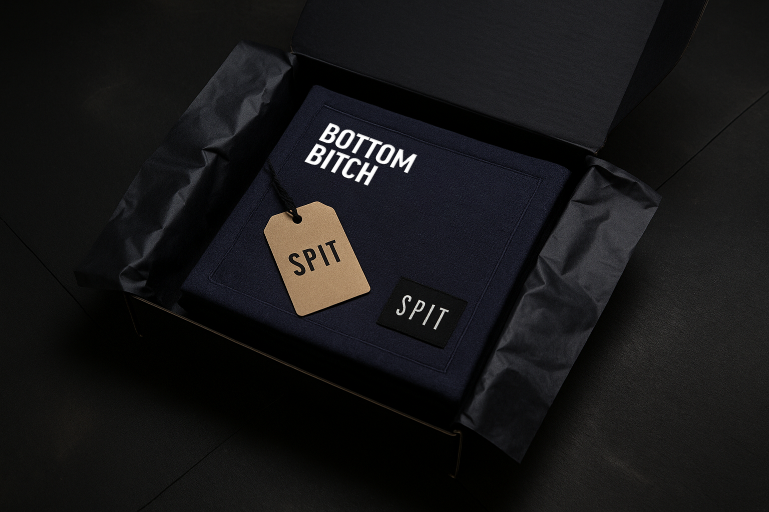 SPIT RAW – “Bottom Bitch” Towel