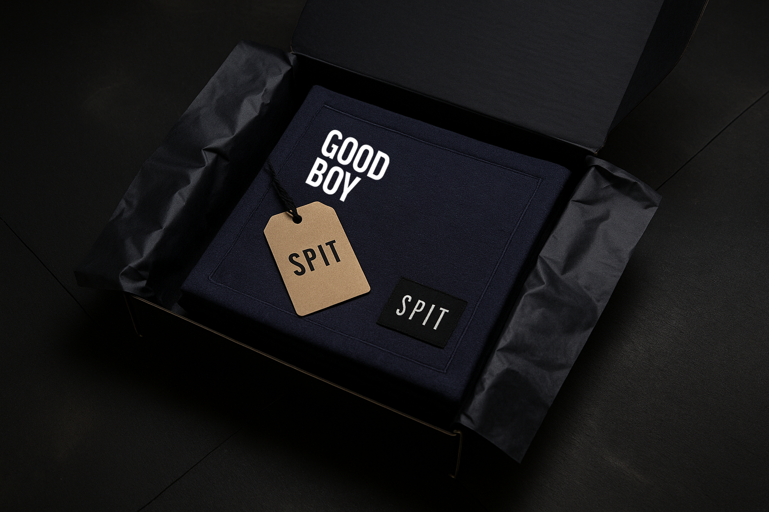 SPIT RAW – “Good Boy” Towel
