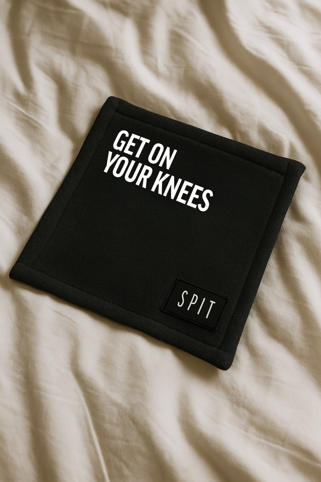 SPIT RAW – “Get on Your Knees” Towel
