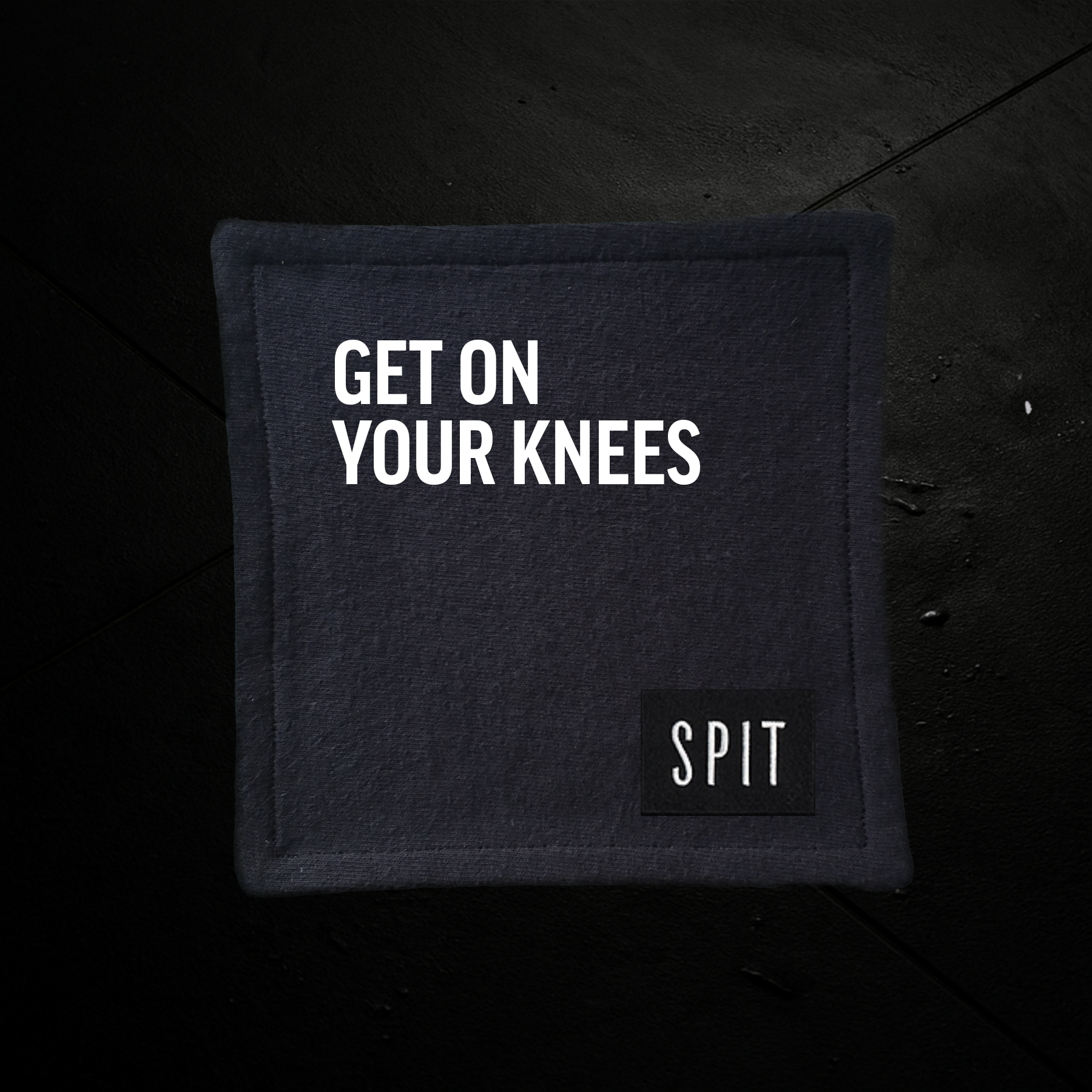 SPIT RAW – “Get on Your Knees” Towel