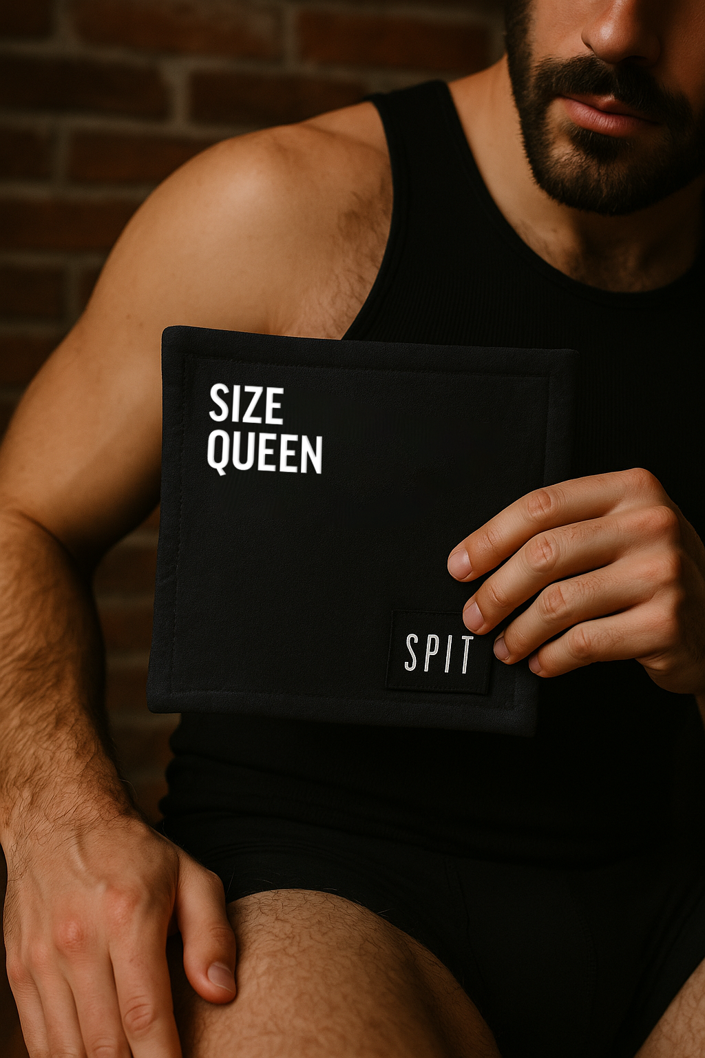 SPIT RAW – “Size Queen” Towel