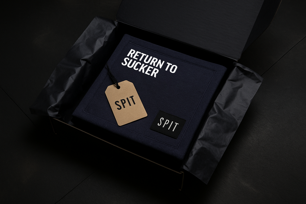 SPIT RAW – “Return to Sucker” Towel